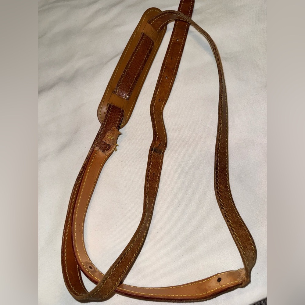 Louis Vuitton Brown scrap strap vintage SKU-407​ - Picture 6 of 8